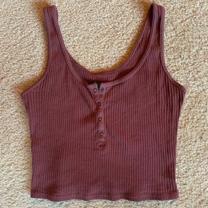 Maroon Tank Top